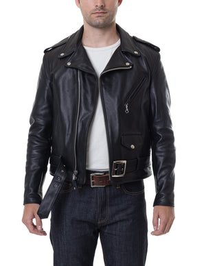 Schott 118 Men's Classic Perfecto Leather Motorcycle Jacket - Dudes Boutique