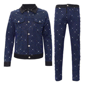 Pure Style + Opulent Overlay SET - BLACK/ROYAL - Dudes Boutique