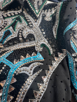 Kashani Blue Pharaoh Hyper Crystal Jacket - Dudes Boutique