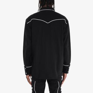 CopperRivet Black Western Button Down Shirt - Dudes Boutique