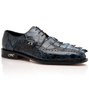 Mauri 4717/3 Night Baby Croc / Hornback Dress Shoes - Dudes Boutique
