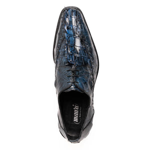 Mauri 4717/3 Night Baby Croc / Hornback Dress Shoes - Dudes Boutique