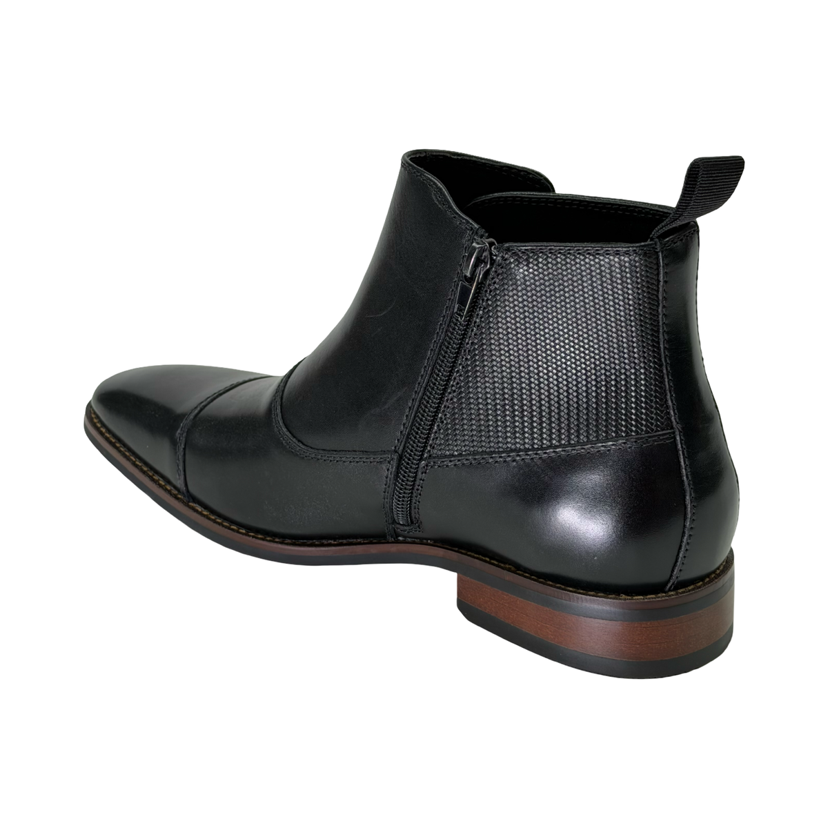La Milano Jackley Black Leather Boot