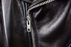 Schott NYC Mens 519 Perfecto Waxy Cowhide Motorcycle Jacket - Black - Dudes Boutique