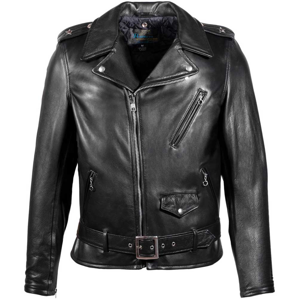 Schott leather motorcycle discount jacket