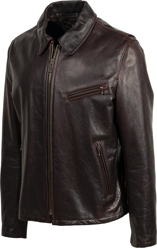 Schott Nyc Waxy Pullup Cowhide Jacket - Dudes Boutique
