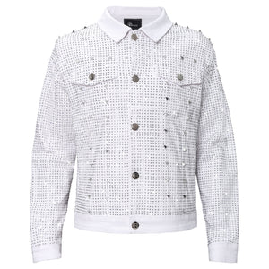 Pure Style + Opulent Overlay SET - WHITE/SILVER - Dudes Boutique