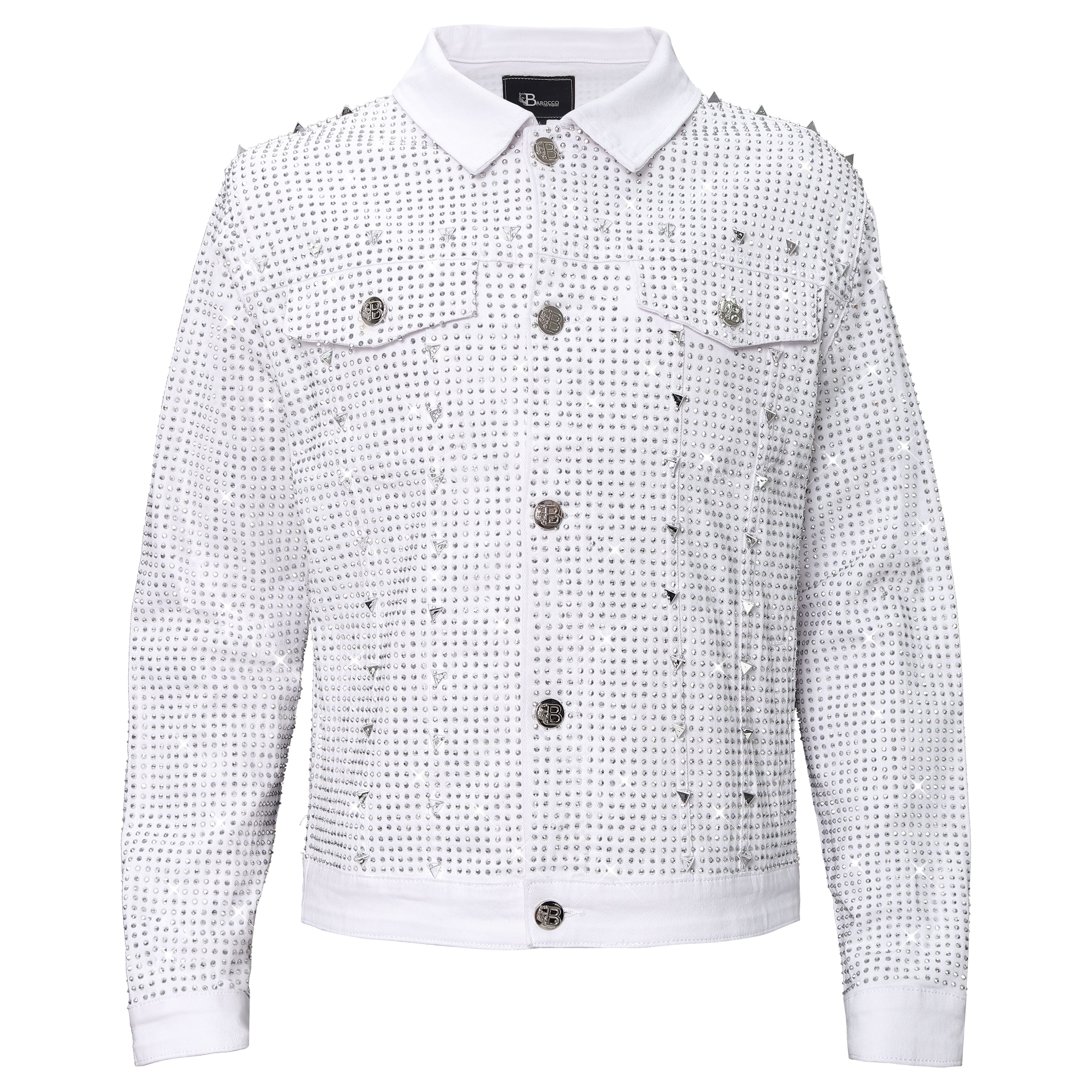 Pure Style + Opulent Overlay SET - WHITE/SILVER - Dudes Boutique
