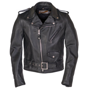 Schott 618 Men's Classic Perfecto Steerhide Leather Motorcycle Jacket - Dudes Boutique