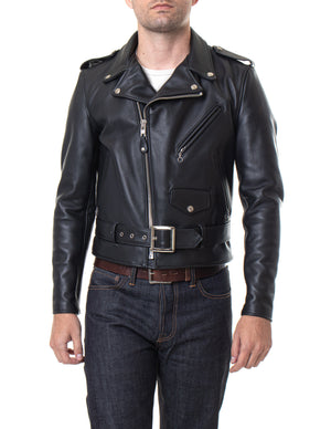 Schott 618 Men's Classic Perfecto Steerhide Leather Motorcycle Jacket - Dudes Boutique