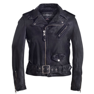Schott 626VNW Women's Vintaged Cowhide Motorcycle Jacket - Dudes Boutique
