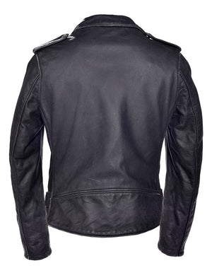Schott 626VNW Women's Vintaged Cowhide Motorcycle Jacket - Dudes Boutique