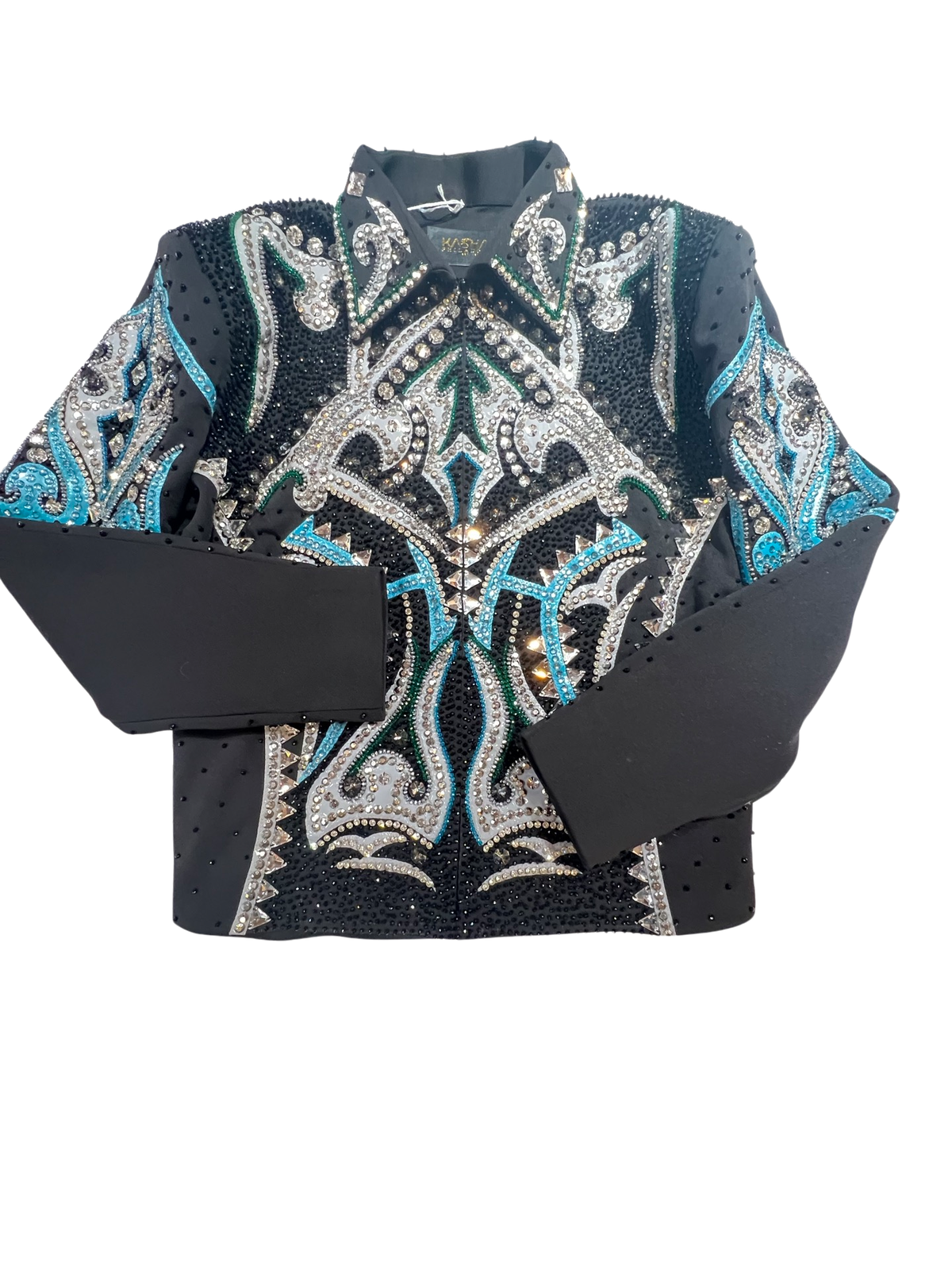 Kashani Blue Pharaoh Hyper Crystal Jacket - Dudes Boutique
