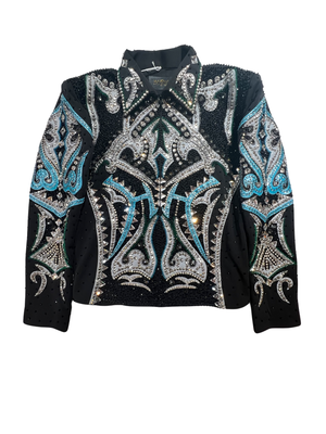 Kashani Blue Pharaoh Hyper Crystal Jacket - Dudes Boutique