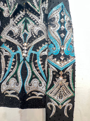 Kashani Blue Pharaoh Hyper Crystal Jacket - Dudes Boutique