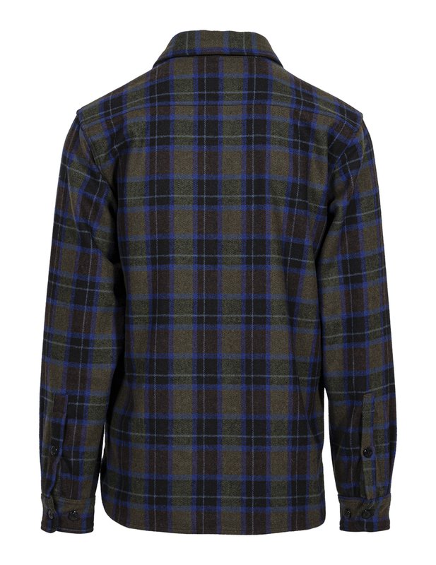 Schott NYC Spruce Plaid CPO Flannel Shirt - Dudes Boutique