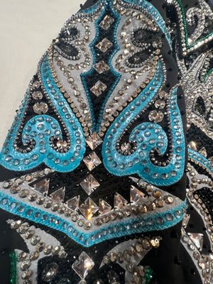 Kashani Blue Pharaoh Hyper Crystal Jacket - Dudes Boutique