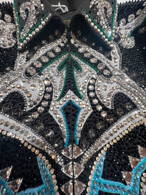 Kashani Blue Pharaoh Hyper Crystal Jacket - Dudes Boutique