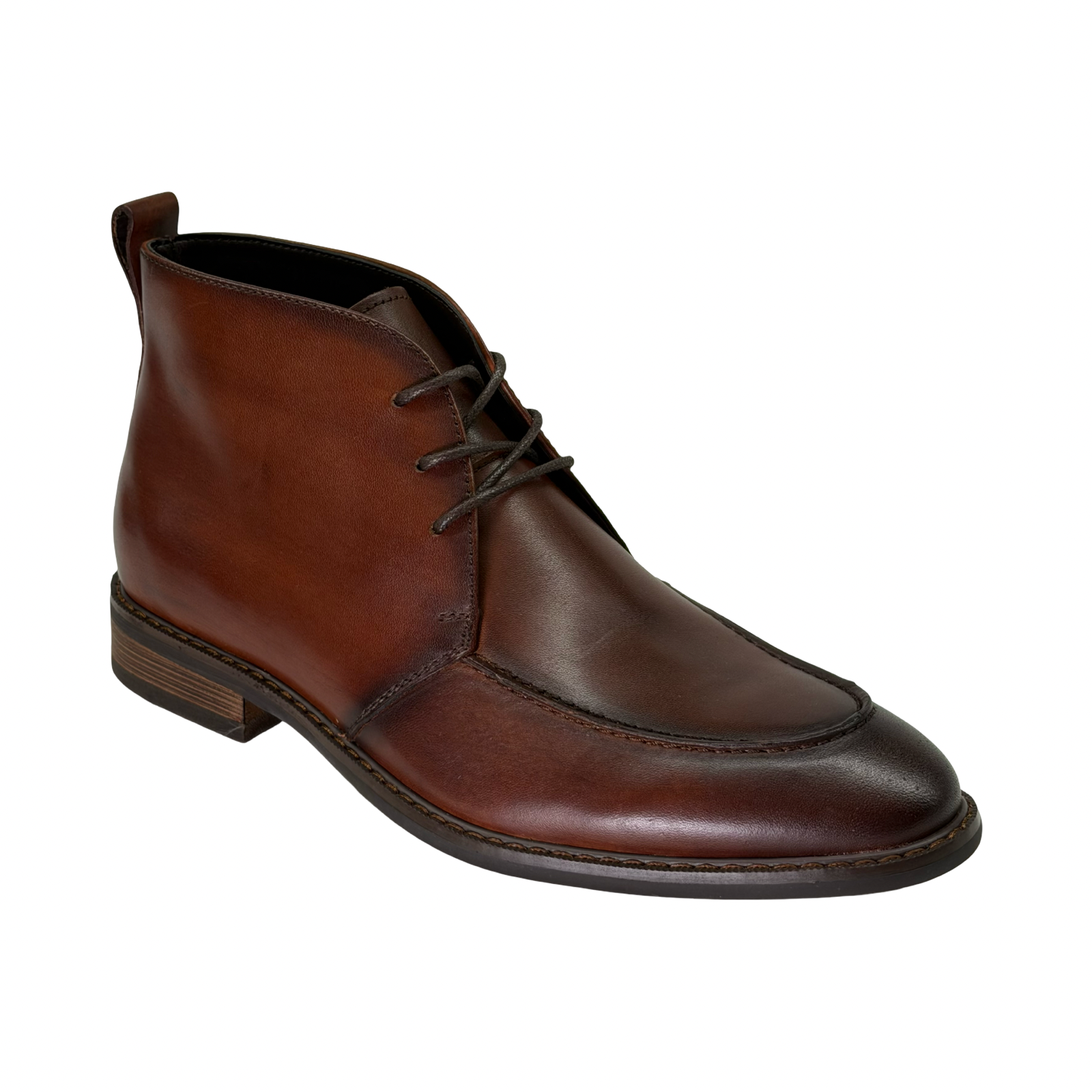La Milano Greco Brown Leather Chukka Boot
