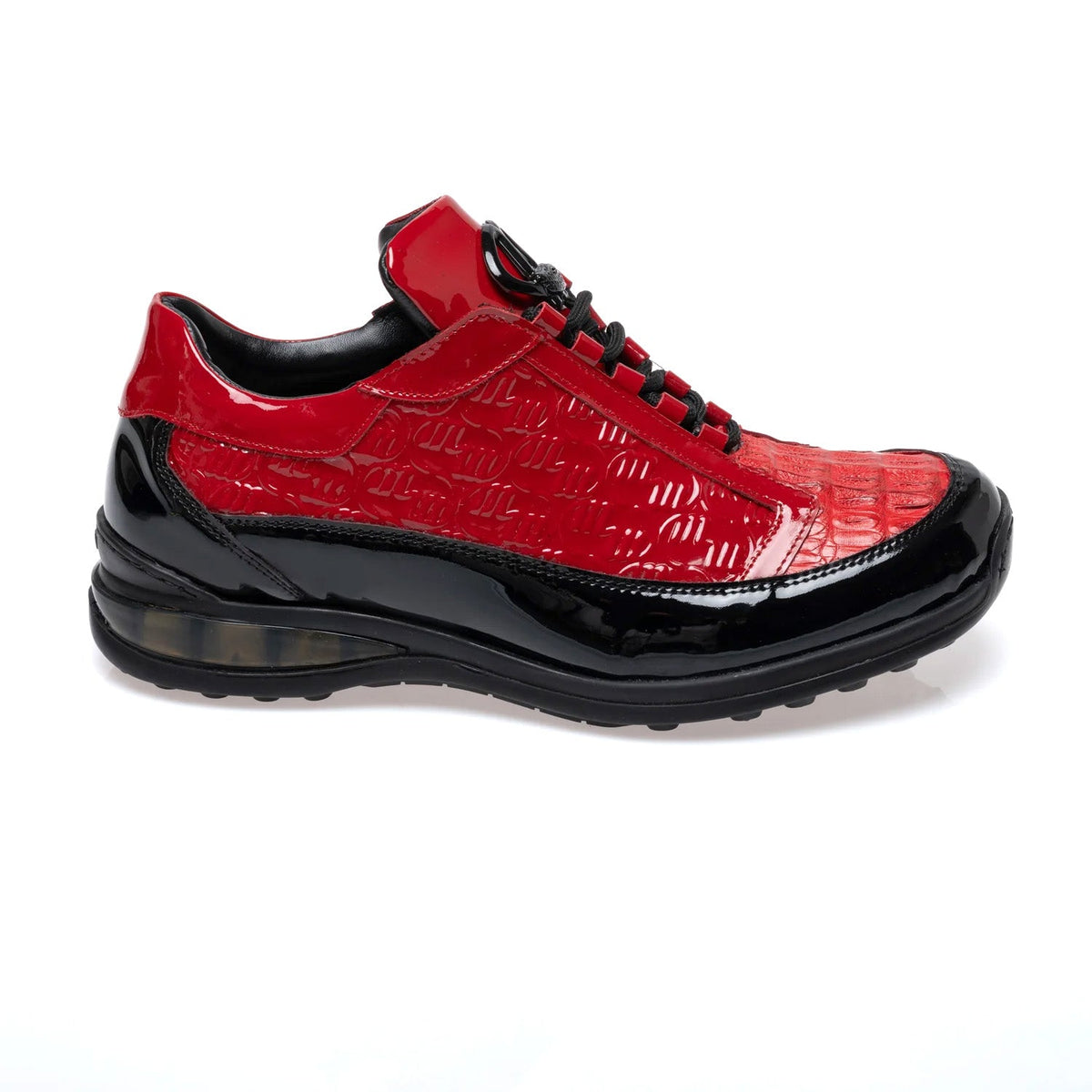 Mauri 8415/4 Black / Red Patent / Hornback / Patent Embossed Sneakers