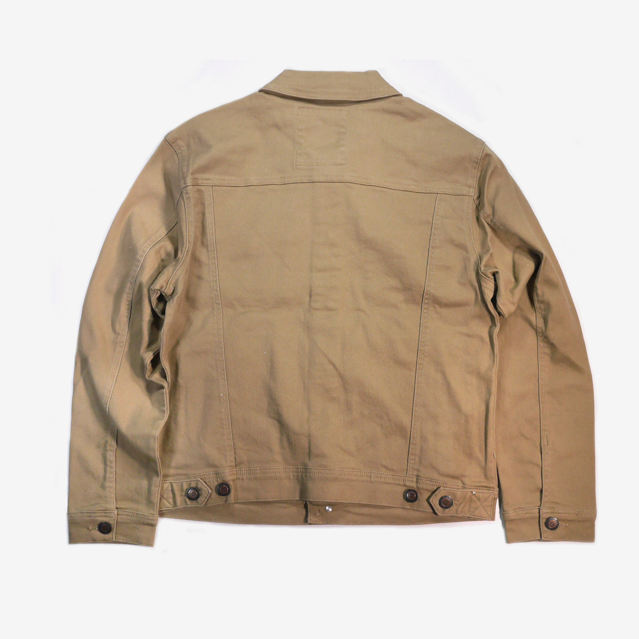 CopperRivet Khaki Denim Jacket - Dudes Boutique