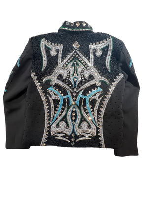 Kashani Blue Pharaoh Hyper Crystal Jacket - Dudes Boutique