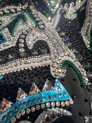 Kashani Blue Pharaoh Hyper Crystal Jacket - Dudes Boutique