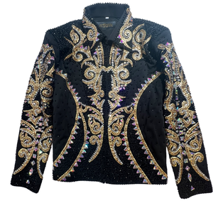 Kashani Golden Kingdom Hyper Crystal Jacket - Dudes Boutique