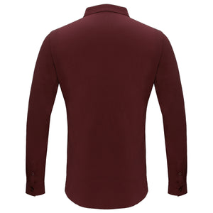 Barocco Ascend Stretch Shirt MULBERRY - Dudes Boutique