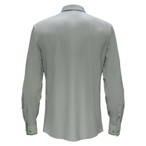 Imperial Essence Button-Up Shirt LIGHT GREY - Dudes Boutique