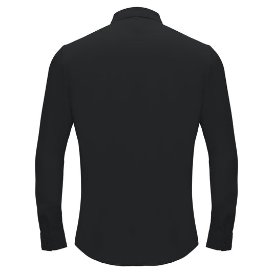 Olympic Victory Button-Up Shirt BLACK - Dudes Boutique