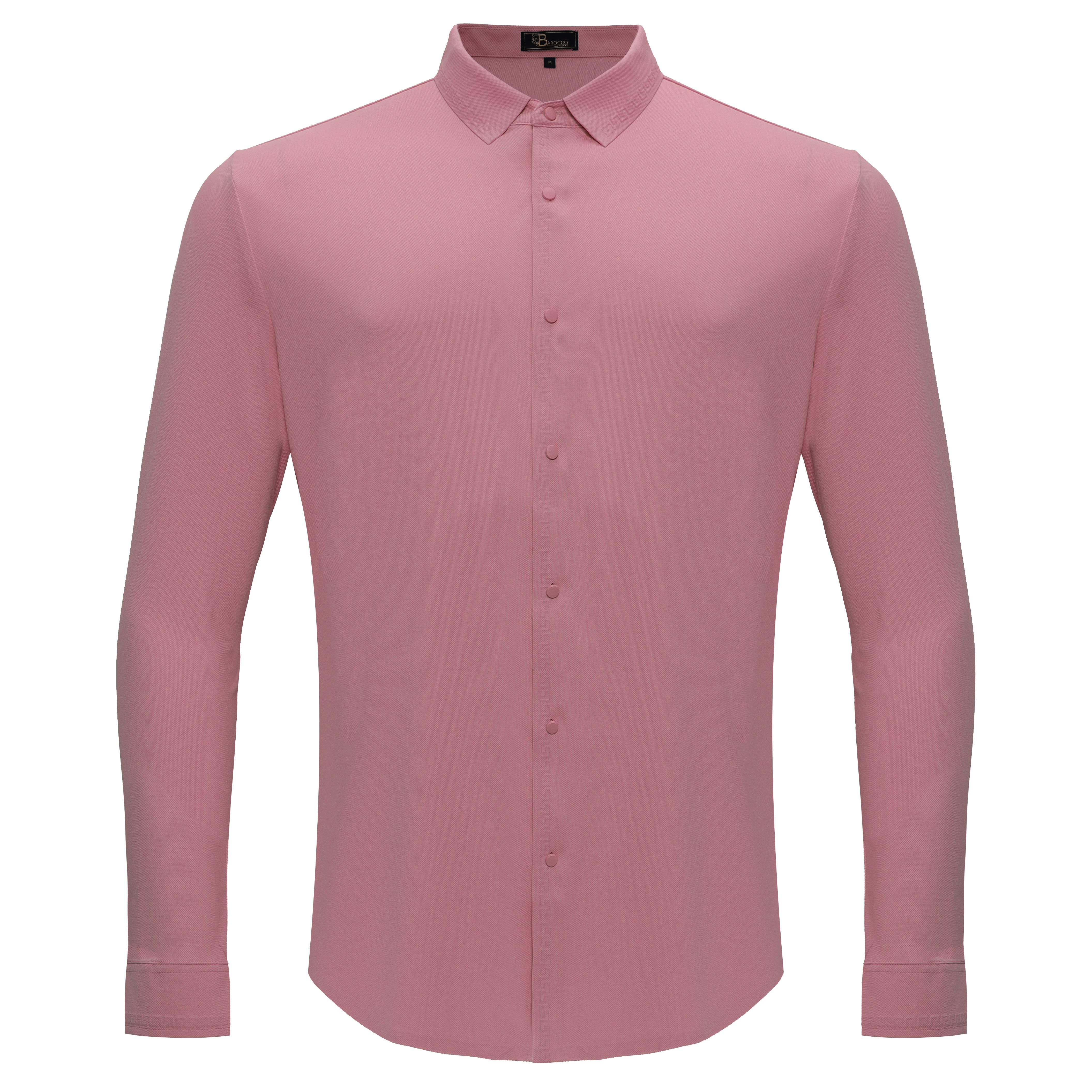 Olympic Victory Button-Up Shirt DUSTY PINK - Dudes Boutique