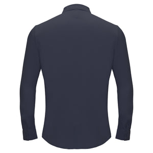 Olympic Victory Button-Up Shirt GREY BLUE - Dudes Boutique