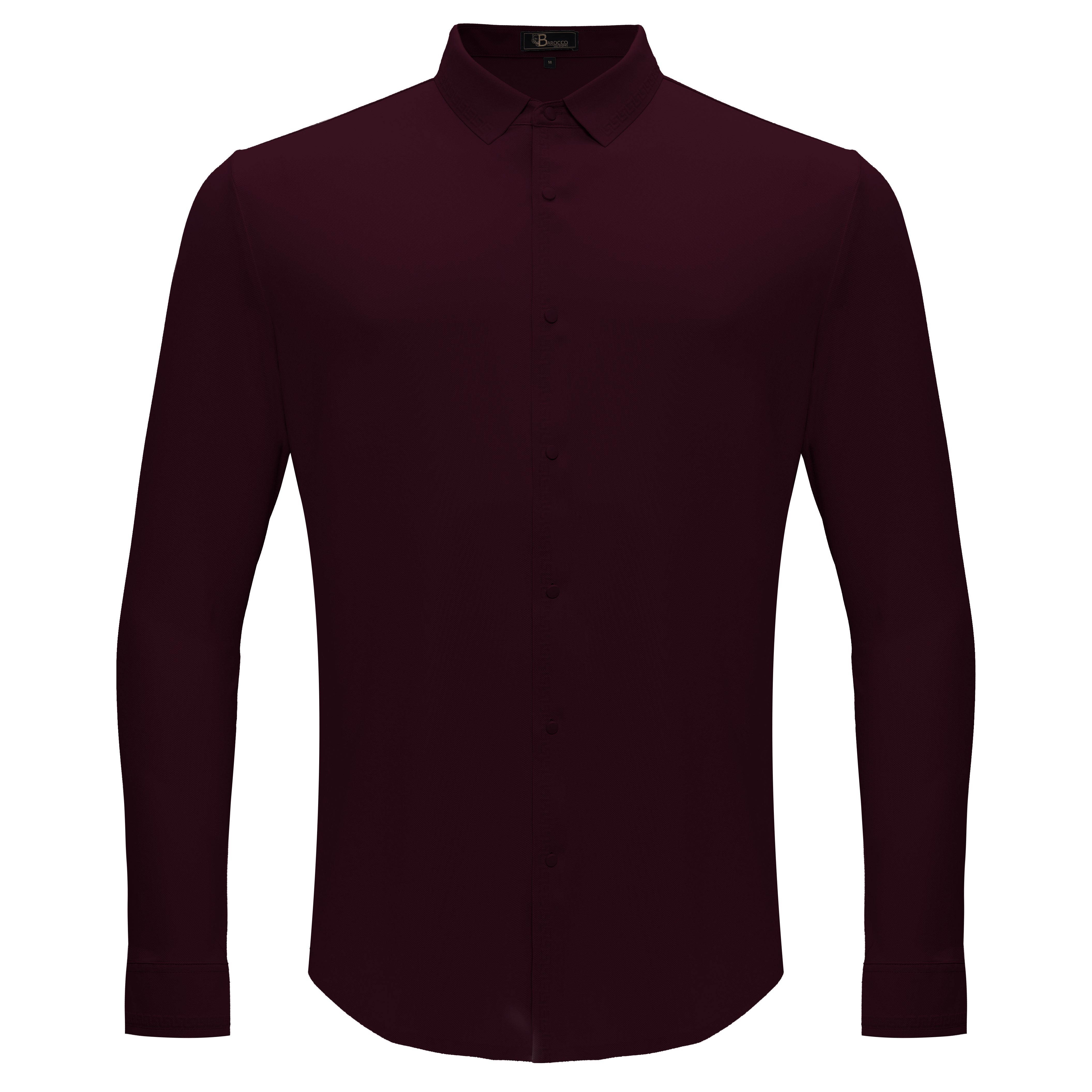 Olympic Victory Button-Up Shirt MULBERRY - Dudes Boutique
