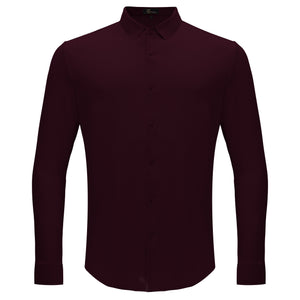 Olympic Victory Button-Up Shirt MULBERRY - Dudes Boutique
