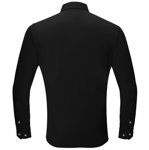 Ring Mastery Button-Up Shirt BLACK - Dudes Boutique