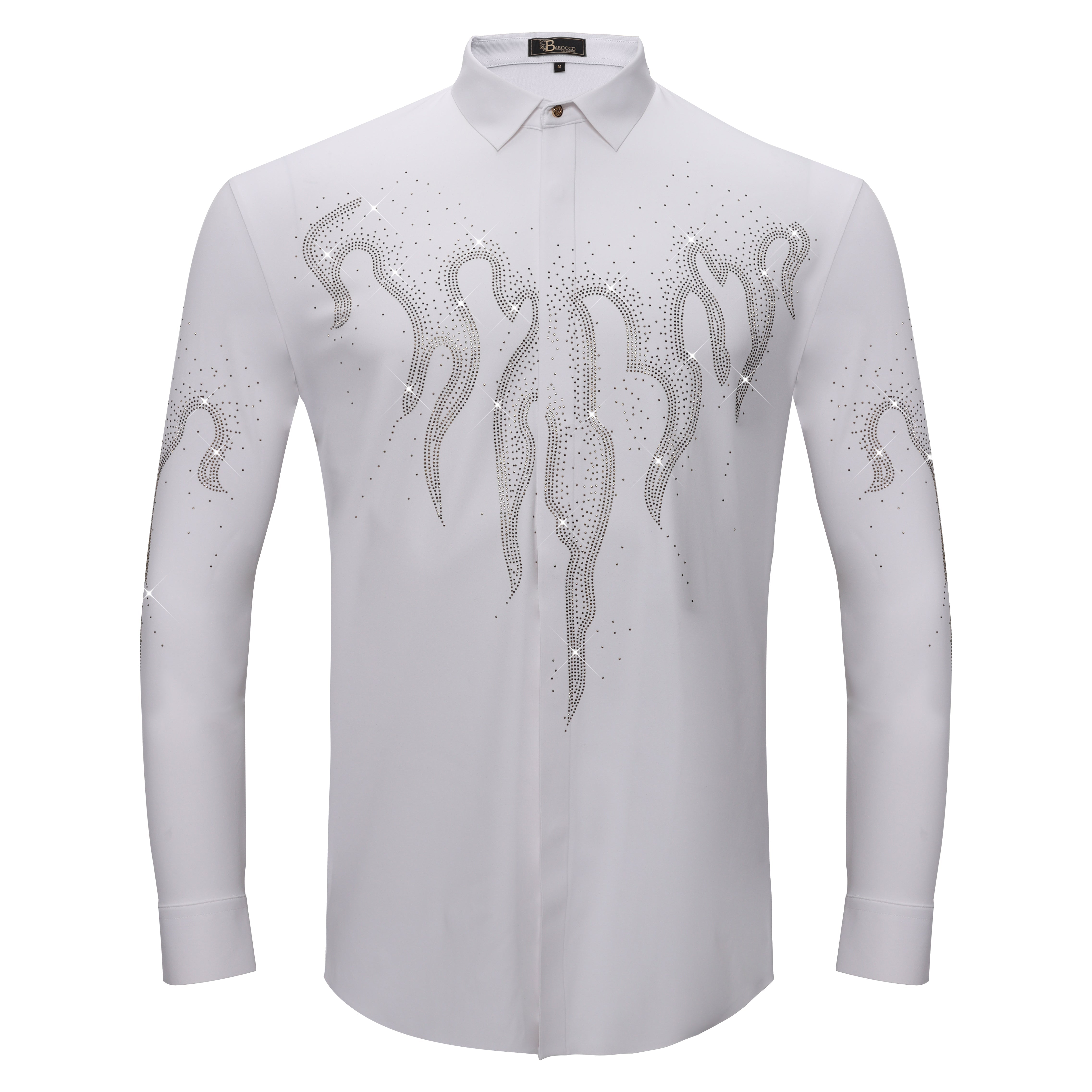 Blazing Inferno WHITE/GOLD - Dudes Boutique