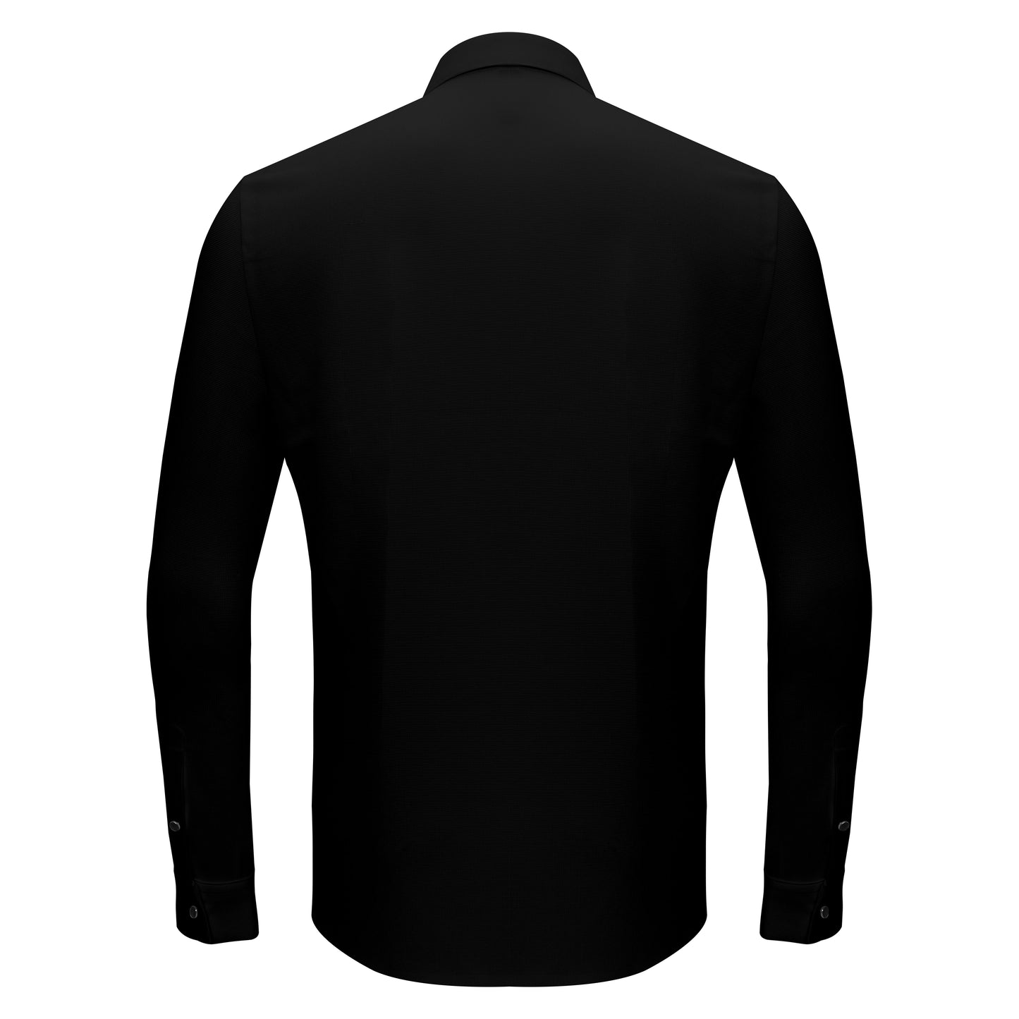 Silver Sophistication Button-Up Shirt BLACK - Dudes Boutique