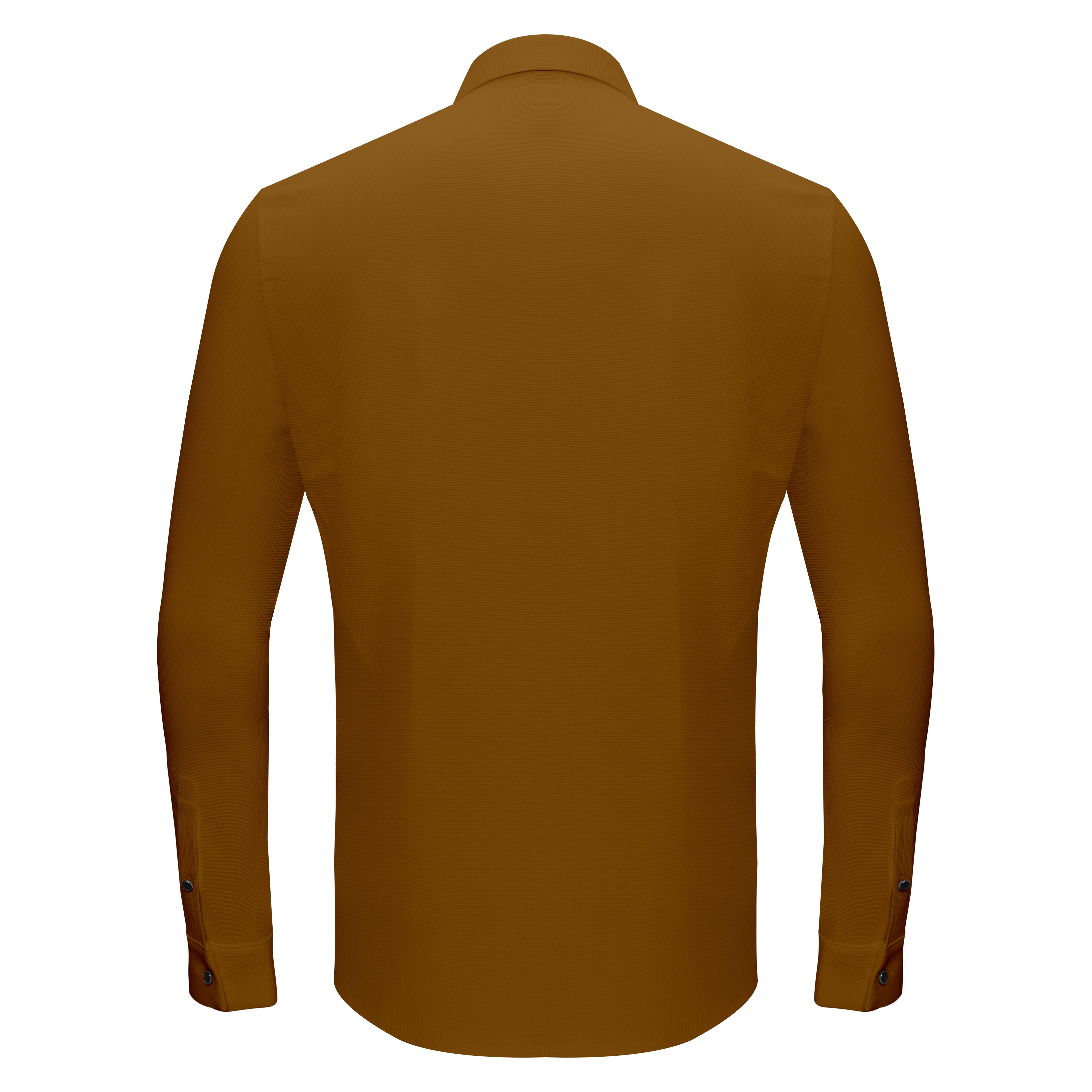 Silver Sophistication Button-Up Shirt KHAKI - Dudes Boutique