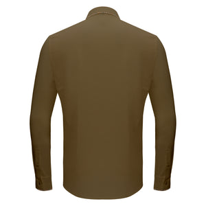 Modern Class Button up shirt KHAKI - Dudes Boutique