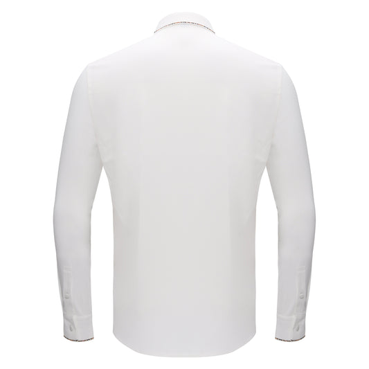 Modern Class Button up shirt WHITE - Dudes Boutique