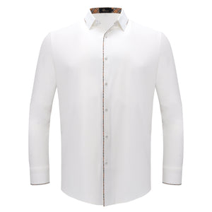 Modern Class Button up shirt WHITE - Dudes Boutique