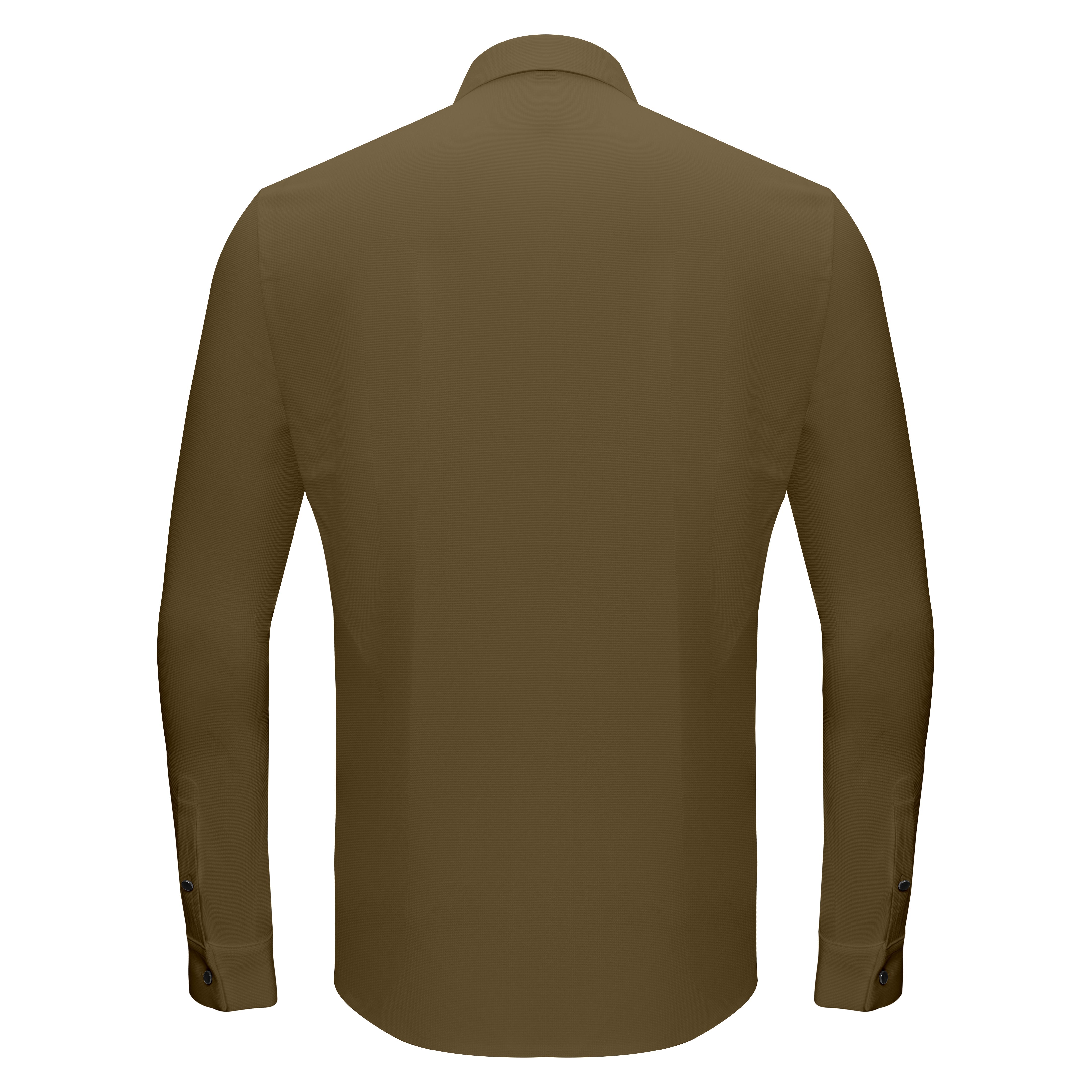 Power Move Button-Up Shirt KHAKI - Dudes Boutique