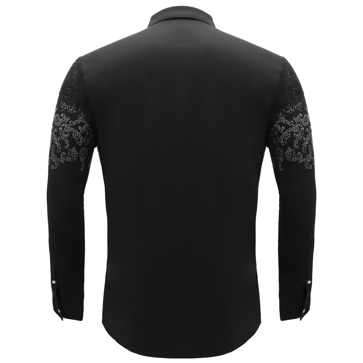 Nightfall Crest Shirt BLACK/GUN SILVER - Dudes Boutique