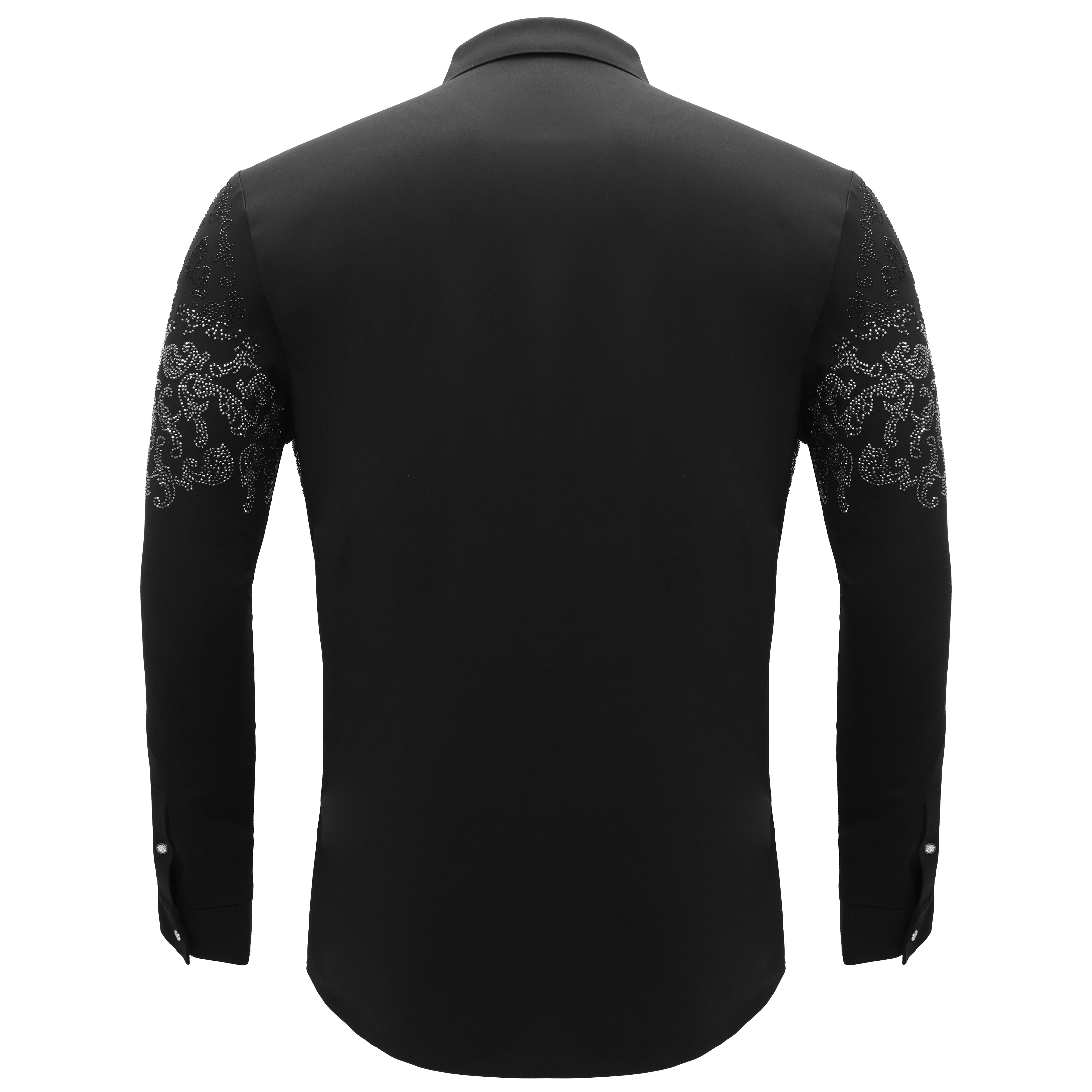 Nightfall Crest Shirt BLACK/GUN SILVER - Dudes Boutique