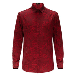 Moonlit Majesty Shirt RED - Dudes Boutique