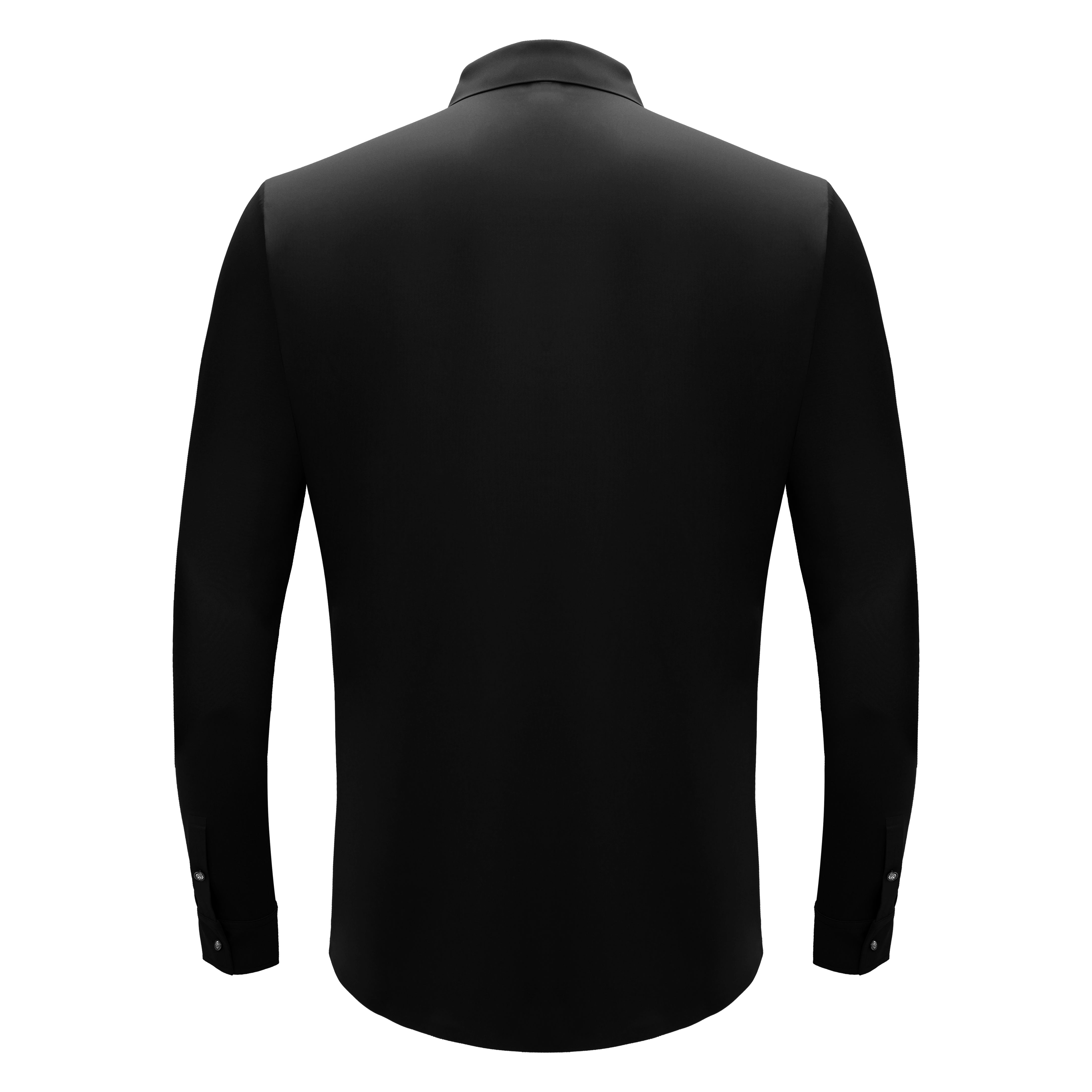 Prime Valor Button-Up Shirt BLACK/SILVER - Dudes Boutique