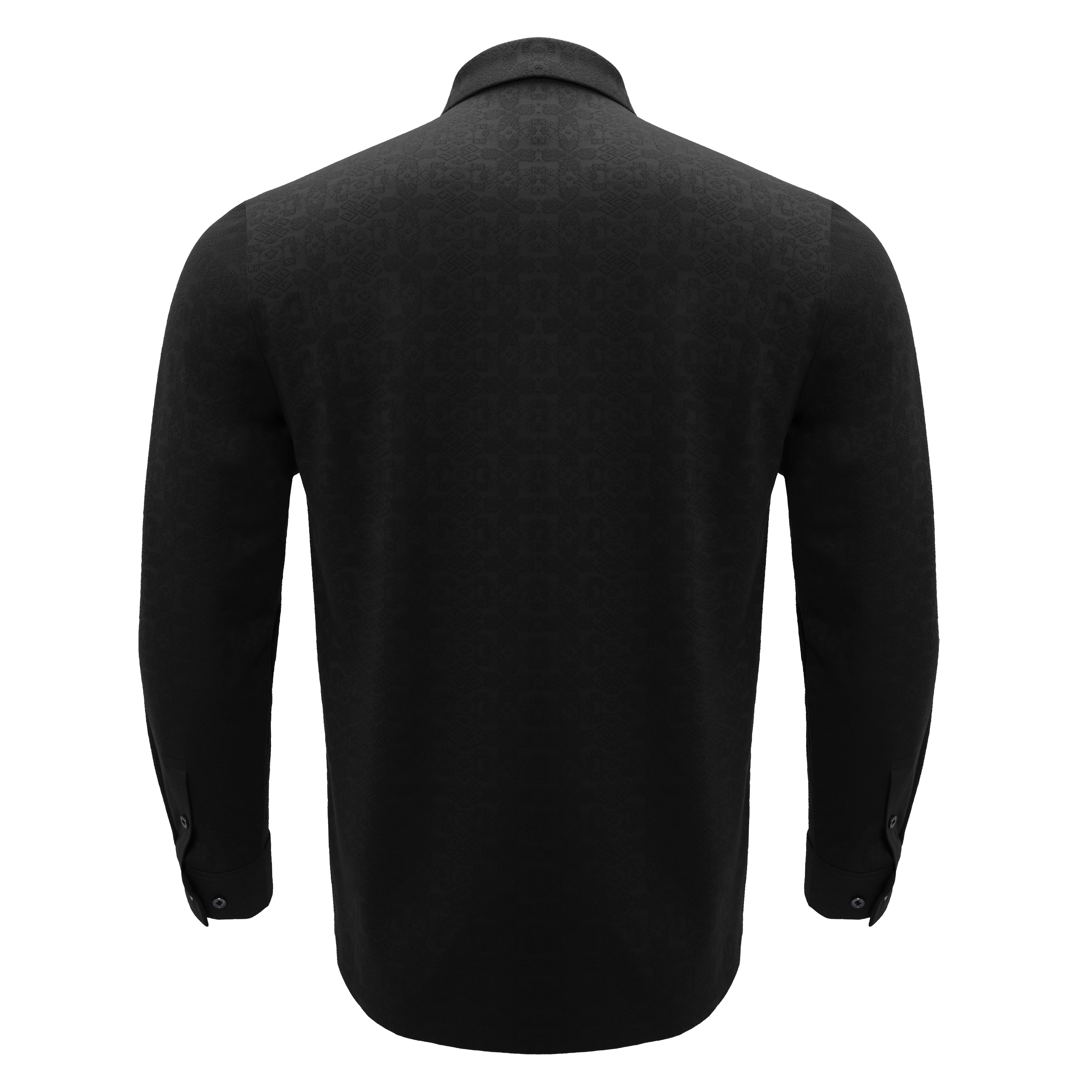 Power Flex Button-Up Shirt BLACK - Dudes Boutique