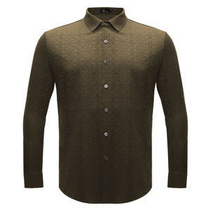 Power Flex Button-Up Shirt BROWN - Dudes Boutique