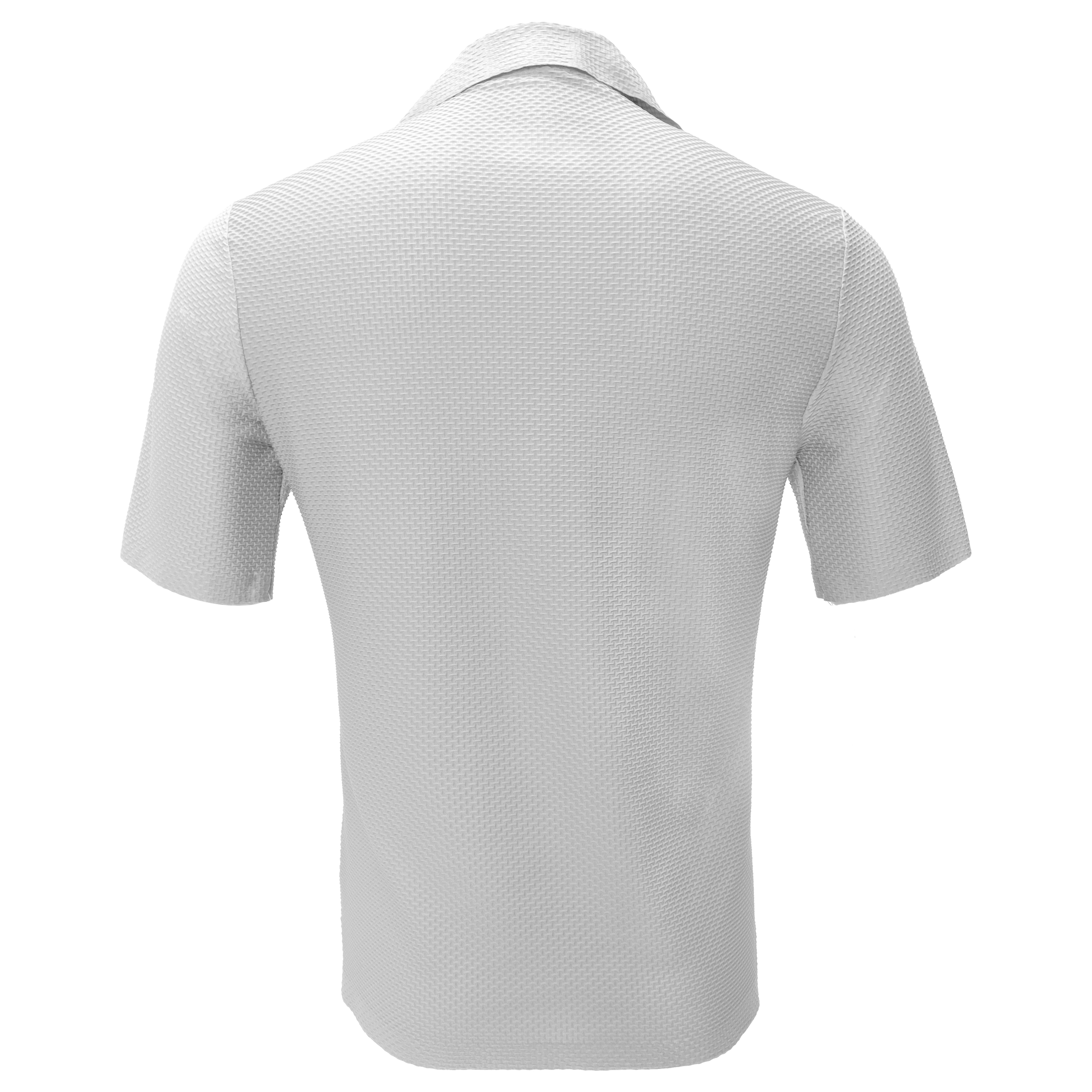 Athens Nights Short-Sleeve Button-Up Shirt WHITE